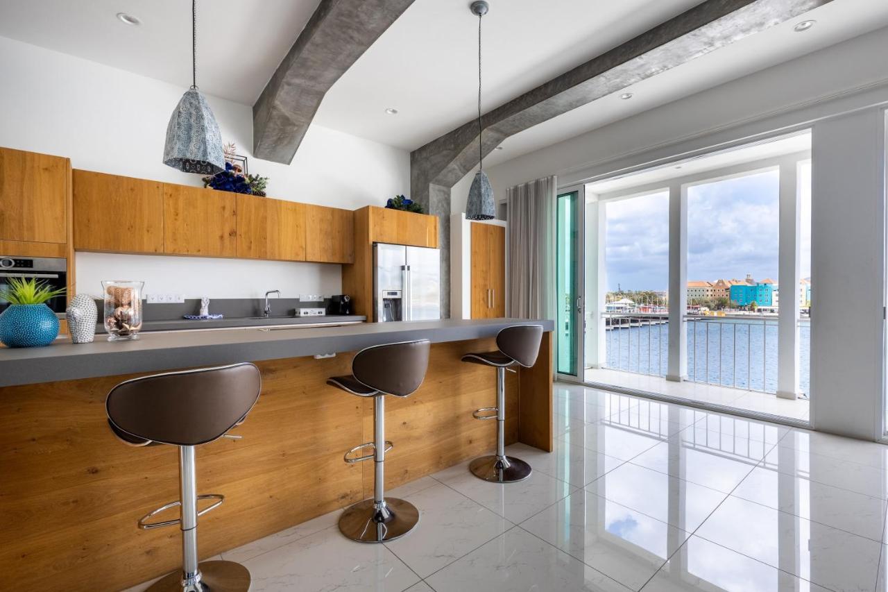 Blue Marlin Handelskade Apartments Willemstad Buitenkant foto