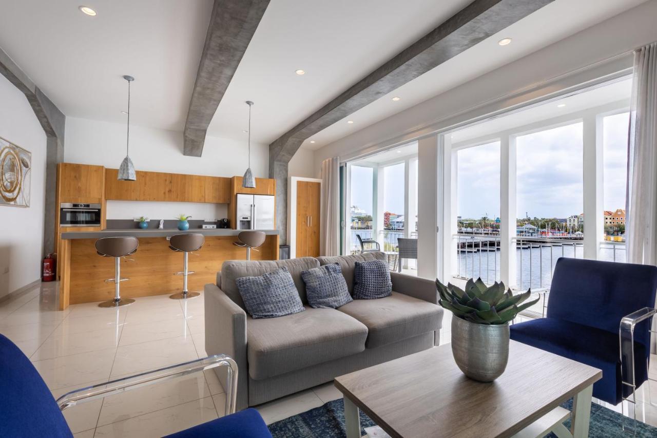 Blue Marlin Handelskade Apartments Willemstad Buitenkant foto