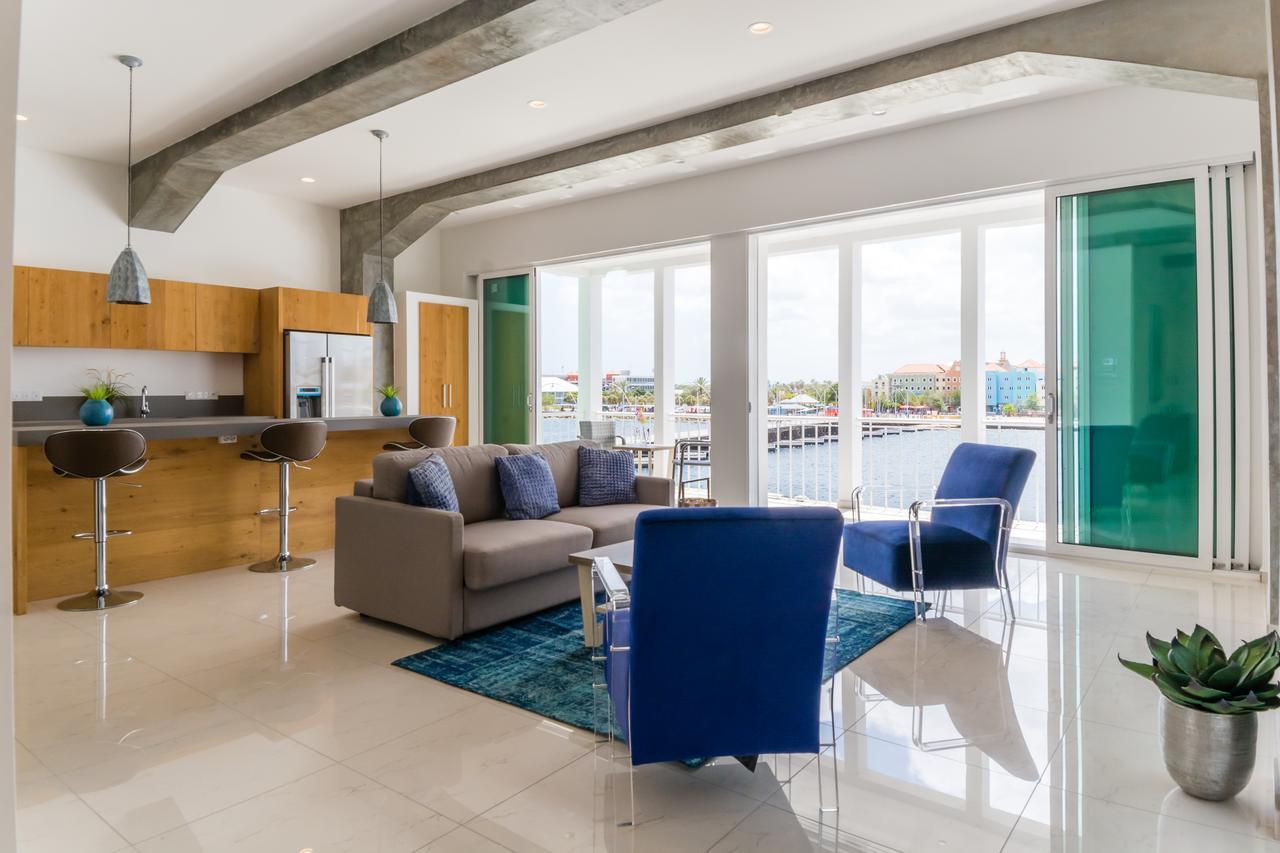 Blue Marlin Handelskade Apartments Willemstad Buitenkant foto
